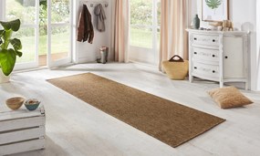 BT Carpet - Hanse Home koberce Behúň Nature 103530 Hnedý – na von aj na doma - 80x500 cm