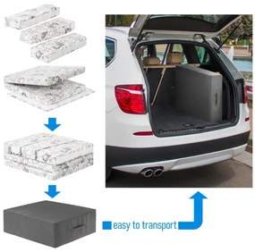 Cestovná postieľka DREAMER zebra / lev / slon