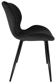 Jedálenská stolička SJ.17 čierna