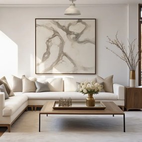 Prisadený luster SVEN 1xE27/15W/230V béžová