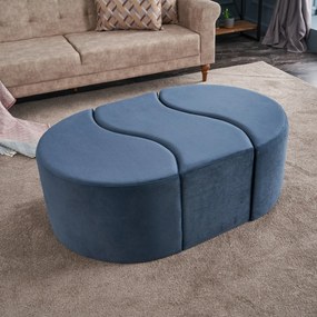 Stolička Alya Pouf Blue