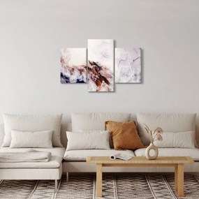 Obraz - Fialový mramor N⁰1 (90x60 cm)