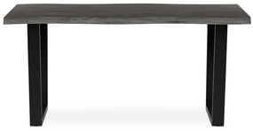 Autronic BONTEC Jedálenský stôl 160x90cm, mdf, sivý dub, HT-F4216 GREY Farba: Hnedá