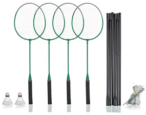 Vetro-plus Sada na bedminton pre 4 hráčov