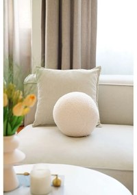 Dekoračný vankúš z materiálu buklé ø 20 cm Top – Mioli Decor