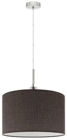 Eglo - LED Luster na lanku TUNJA 1xE27/60W/230V hnedá