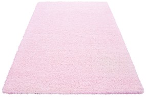 Ayyildiz koberce Kusový koberec Life Shaggy 1500 pink - 80x250 cm