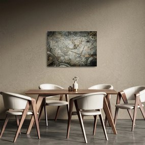 Sklenený obraz - Tok času (70x50 cm)