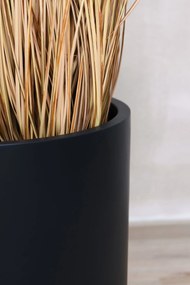 Kvetináč CHICO, sklolaminát, priemer 45 cm, antracit