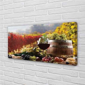 Obraz canvas Jesene poháre na víno 100x50 cm