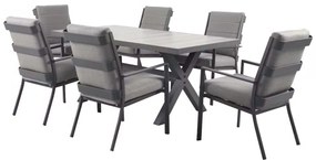 Hliníkový jedálenský nábytok TUSCANY LUKA 180