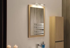 Sapho Sapho, NIROX zrkadlo v ráme 1000x600x28 mm, dub strieborný, NX106-1111