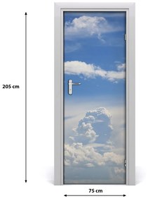 Fototapeta na dvere samolepiace mraky na nebi 75x205 cm