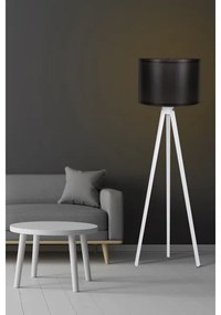 Stojacia lampa AYD 1xE27/60W/230V čierna/biela