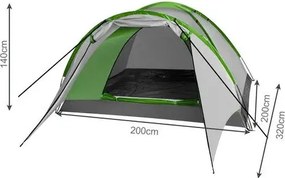 Turistický stan pre 2-4 osoby - Trizand