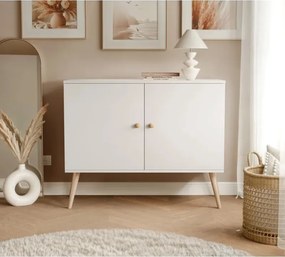 Moderná komoda VALERIA 100cm biela