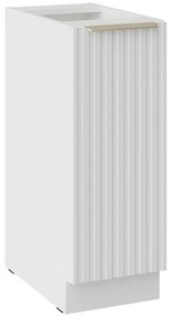 Kuchynská Skrinka Tuluza 30D CARGO BB biely mat lamel