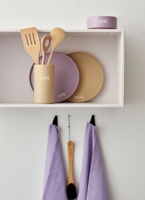 DESIGN LETTERS Porcelánový tanier Lavender Love 21,3 cm