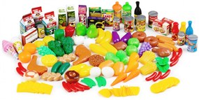Plastová zelenina, ovocie a potraviny do kuchyne GoodHome - 120 kusov