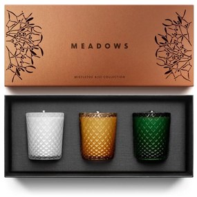 MEADOWS Darčeková kolekcia sviečok Meadows - Mistletoe Kiss