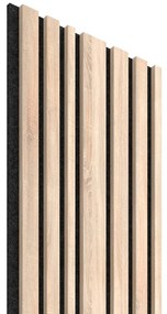 Acoustic Line Akustický obkladový panel, lamelové drevo, 2 650 × 300 × 18 mm, dub Sonoma