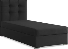 Čalúnená posteľ ELDA 90×200 cm čierna