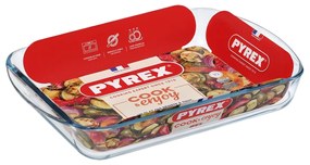 Pyrex Sklenený pekáč 2,7 l, 35 x 23 x 6 cm, S