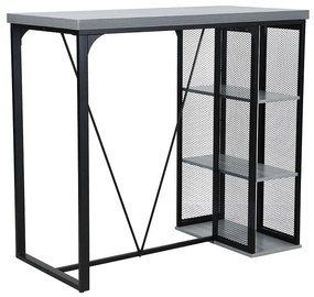 Barový stôl Artemis B10033 betón/čierna