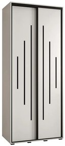 Skriňa 45 Canaris 12 110 biela/čierna