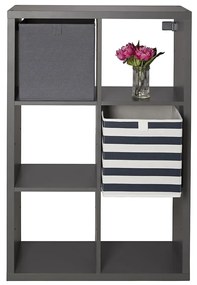 Regál Mixxit 6 B&Q 74 cm grafit