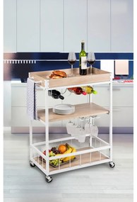 Servírovací stolík na kolieskach 40x80 cm Rustico - Wenko