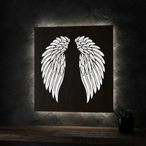 SENTOP | LED drevený obraz – Anjelske krídla | Podsvietená nástenná dekorácia od | SENTOP LED0501