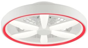 Brilliant - LED RGBW Stropný ventilátor so svetlom GAIANO LED/48W/230V biela + DO