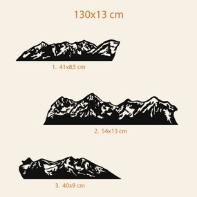 DUBLEZ | Drevený obraz na stenu - Vysoké Tatry