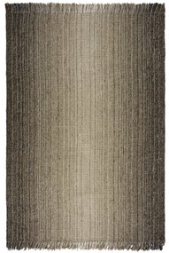 Flair Rugs, Kusový koberec Mottle Jute Ombre Grey, 200x290, šedá, chodba / predsieň