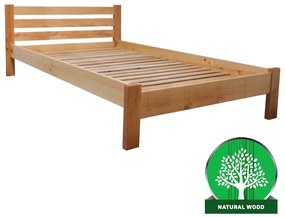 Posteľ Ewa 140 dreva jelša nature