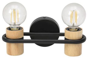 Eglo 43542 - Nástenné svietidlo CHIEVELEY 2xE27/40W/230V