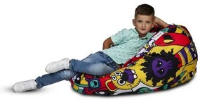 Sedací vak Sako Modern polyester TiaHome - Farebné Príšerky