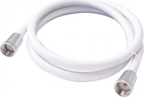 Sprchová hadica PVC čierna/biela