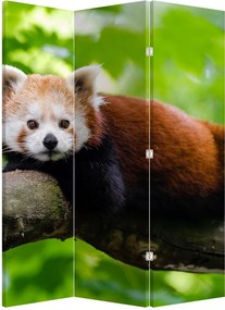 Paraván - Panda červená (126x170 cm)