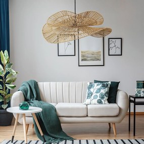 Toolight Toolight, závesné svietidlo BOHO 50cm, 1xE27, APP1737-1CP, prírodná hnedá-čierna, OSW-06060