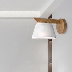 Brilagi - LED  Nástenné svietidlo ANTHONY 1xE14/40W/230V dub/biela