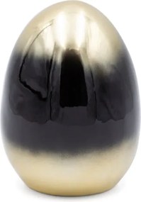 Veľkonočná dekorácia FIG 199 N čierna / zlatá (2 ks)