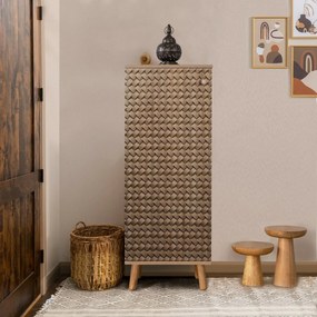 Skrinka na topánky Mega Sonoma Oak Ratan