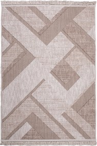Koberec Benita 095A D.BEIGE/CREAM rozmery koberec: 80x150 cm