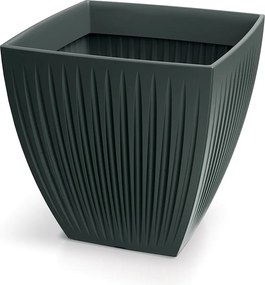 Kvetináč LATIE SQUAR I antracitový