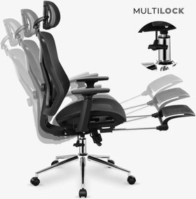 Kancelárska stolička Expert 5.7 Black