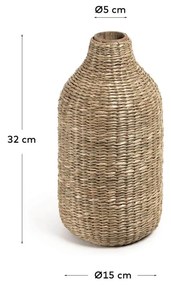 Bambusová váza mamu 32 cm prírodná MUZZA