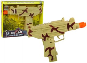 LEAN TOYS Vojenská pištoľ pre deti