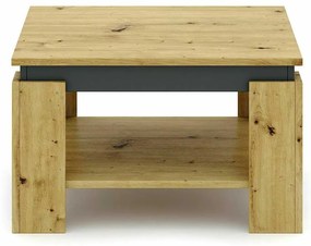 Konferenčný stolík Hudson A, dub artisan / antracit